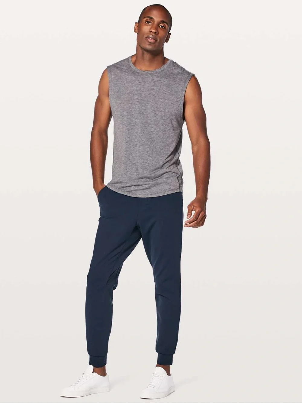 Lululemon Men's Intent Joggers Pants True Navy Blue Size Large Sweats